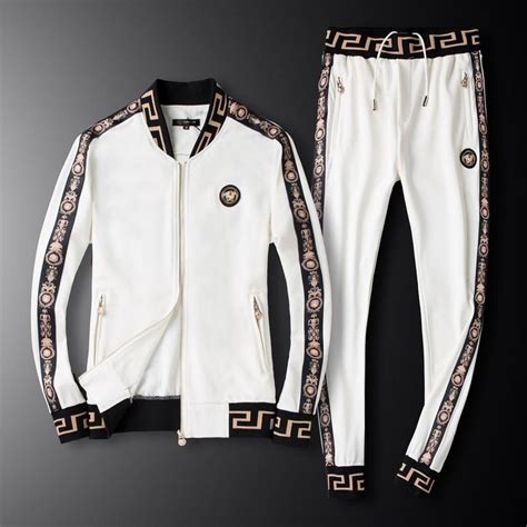 fake versace sweatpants|Versace leather pants men's.